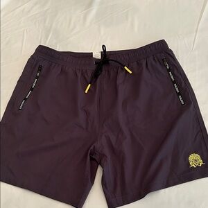 Maceoo Swim Lion Solid Gray Trunks